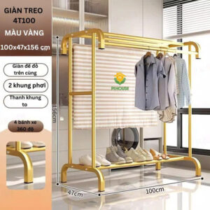 Giá Treo Quần Áo 4T100cm